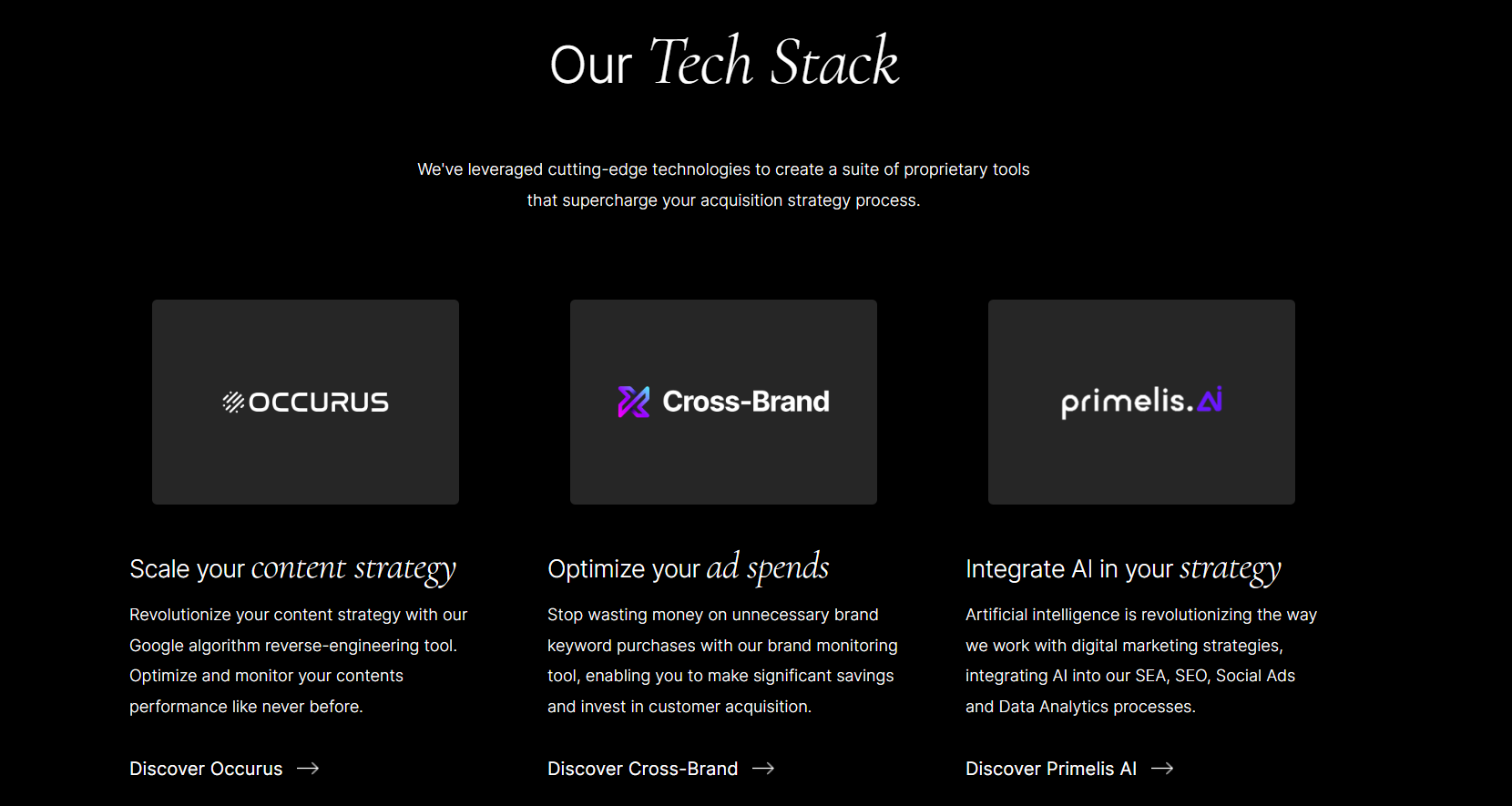 SEO_Company_Primelis_Tech_Stack